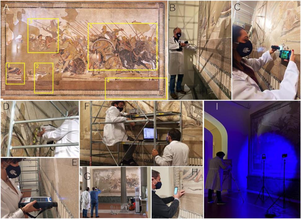 Secretele mozaicului Alexandru cel Mare, cu 2 milioane de piese, au fost dezvăluite printr-o analiză făcută în premieră mondială 946640