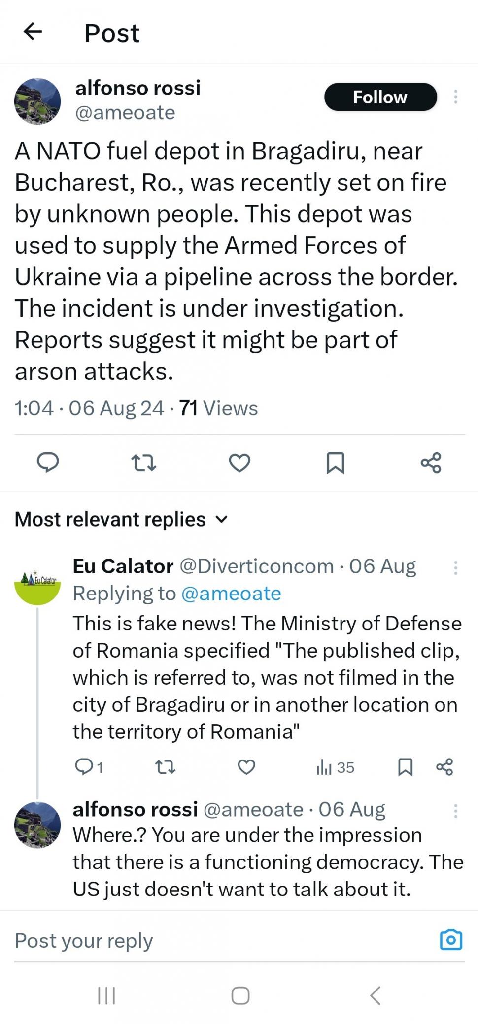 Sabotaj instrumentat de Rusia în România, dejucat de SRI. Un columbian a fost plătit să arunce în aer obiective de securitate națională 946954