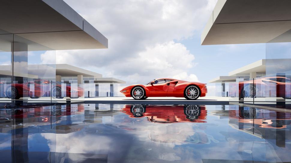 Maşina Ferrari a lui Donald Trump va fi scoasă la licitaţie. Încă are plăcuţa de înmatriculare a preşedintelui 948177