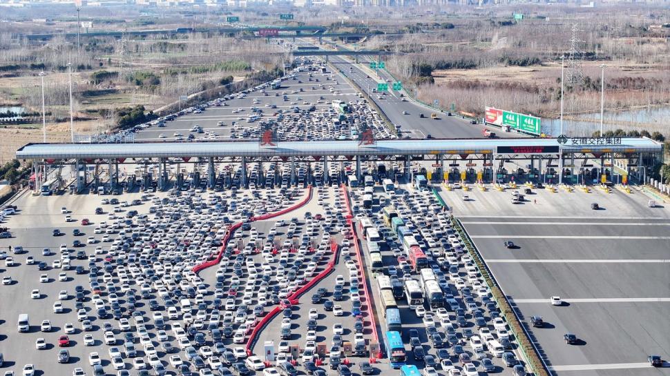 Cum arată, de fapt, un ambuteiaj auto 950106