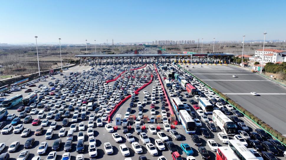 Cum arată, de fapt, un ambuteiaj auto 950108