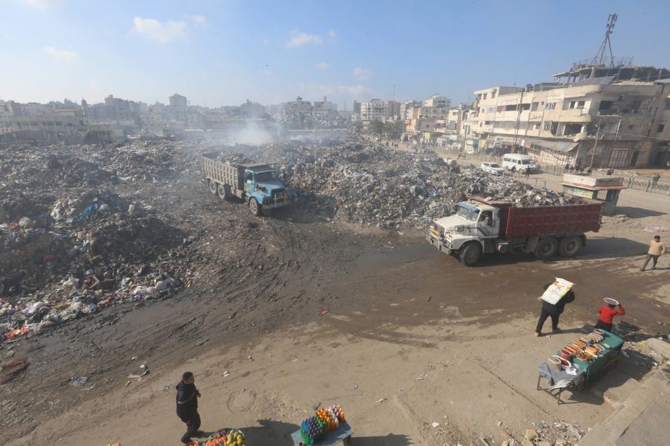 Cum arată acum Gaza pe care Trump zice că o face "Riviera Orientului Mijlociu". Ar fi nevoie de 350 de ani pentru reconstrucția zonei 950371