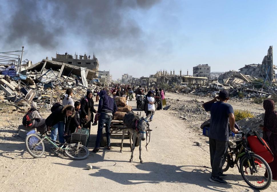 Cum arată acum Gaza pe care Trump zice că o face "Riviera Orientului Mijlociu". Ar fi nevoie de 350 de ani pentru reconstrucția zonei 950387