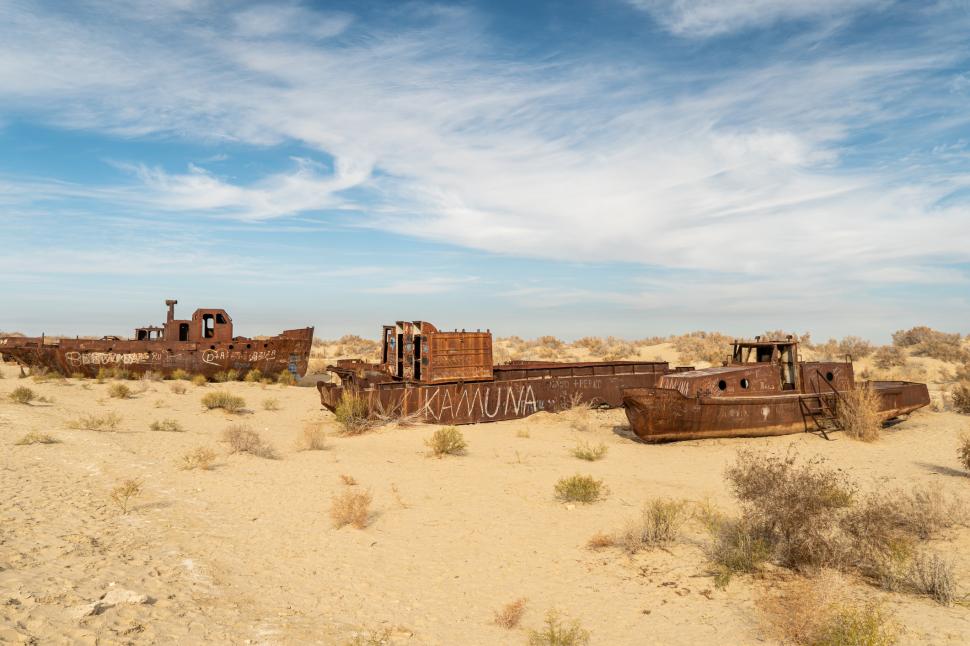 Marea care s-a transformat în deșert. Imagini incredibile cu locul în care cândva era unul dintre cele mai mari lacuri din lume 950608