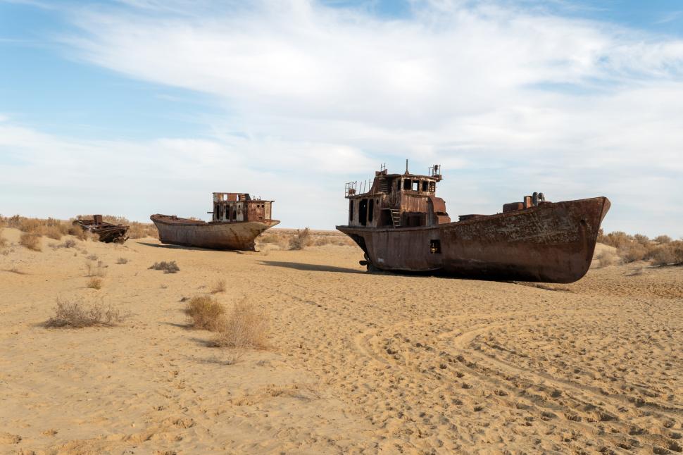 Marea care s-a transformat în deșert. Imagini incredibile cu locul în care cândva era unul dintre cele mai mari lacuri din lume 950615