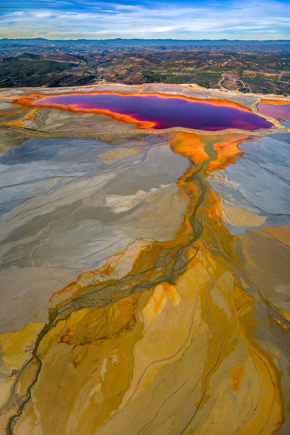 Peisaj rupt din filmele SF în sudul Spaniei. Oamenii de știință cred că locul deține cheia vieții pe Marte 950934