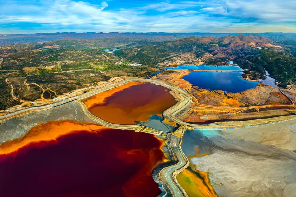 Peisaj rupt din filmele SF în sudul Spaniei. Oamenii de știință cred că locul deține cheia vieții pe Marte 950946