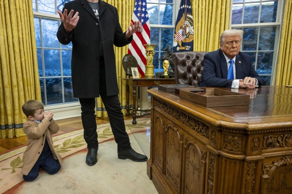 Băiețelul lui Elon Musk i-a spus lui Donald Trump, în Biroul Oval: „Tu nu ești președintele, taci din gură”. Imaginile s-au viralizat 951936
