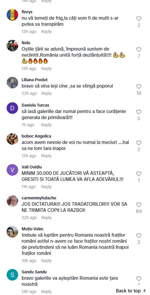 Val de instigări la violență pe Tik Tok pentru protestul de sâmbătă. Susținătorii lui Călin Georgescu cheamă la ”vărsare de sânge”  953450