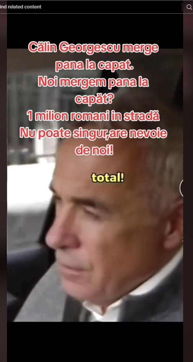Val de instigări la violență pe Tik Tok pentru protestul de sâmbătă. Susținătorii lui Călin Georgescu cheamă la ”vărsare de sânge”  953457