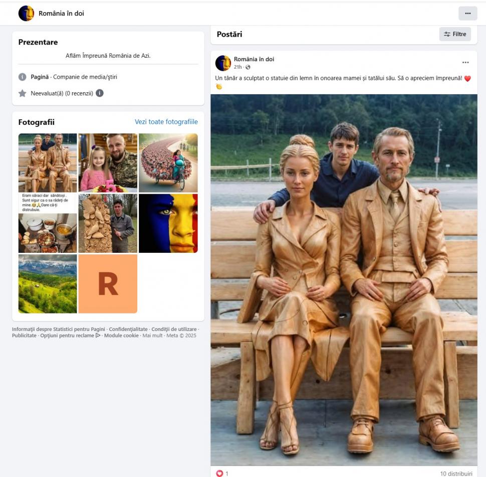 Am scris acest articol și nimeni nu apreciază. De ce suntem bombardați de poze create cu AI pe Facebook 952981