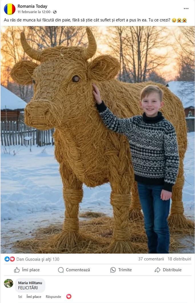 Am scris acest articol și nimeni nu apreciază. De ce suntem bombardați de poze create cu AI pe Facebook 952985