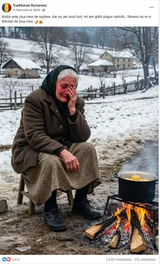 Am scris acest articol și nimeni nu apreciază. De ce suntem bombardați de poze create cu AI pe Facebook 952997