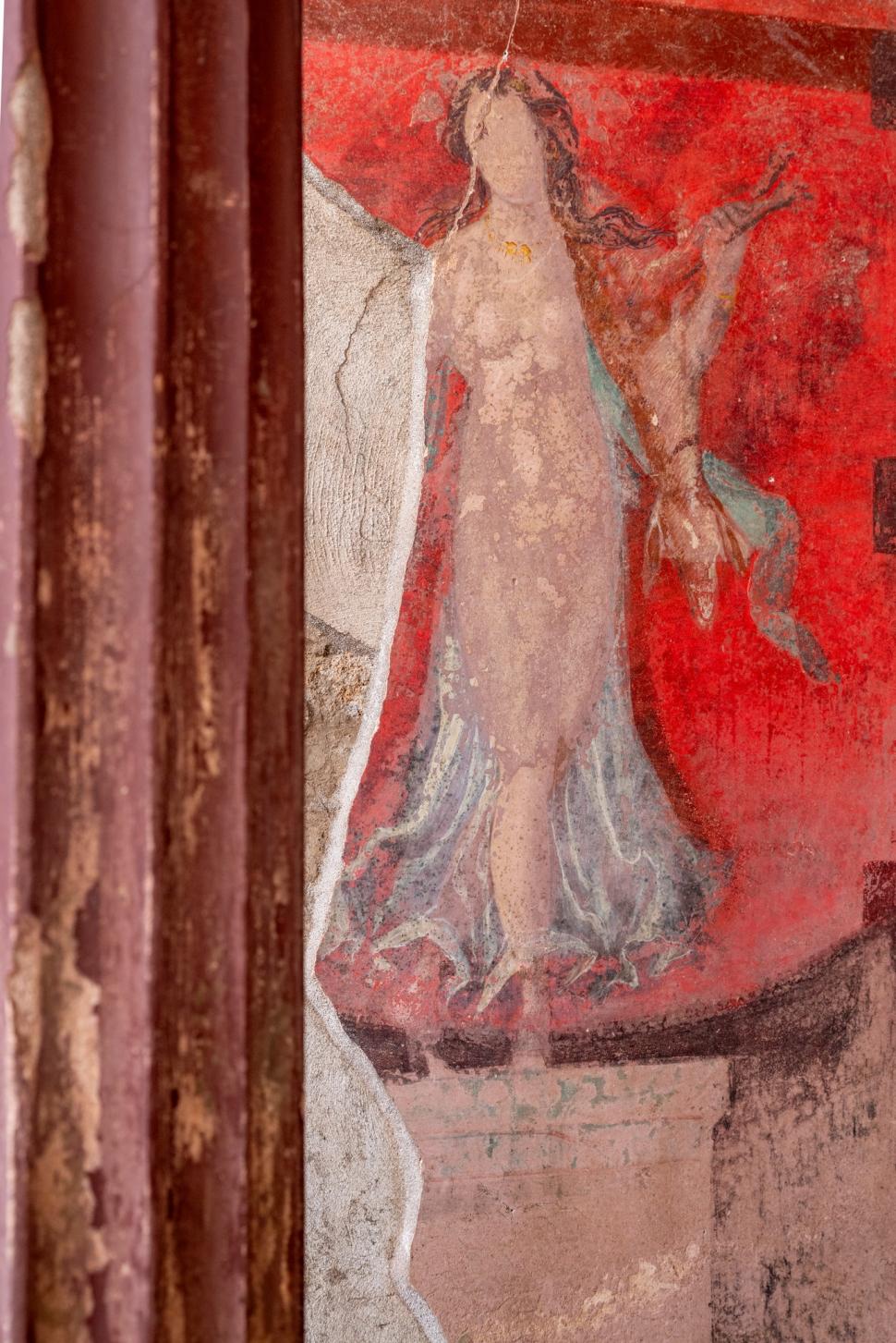 Descoperire arheologică „istorică” la Pompeii: O frescă antică enormă arată cum o femeie „se eliberează de ordinele masculine” 954656
