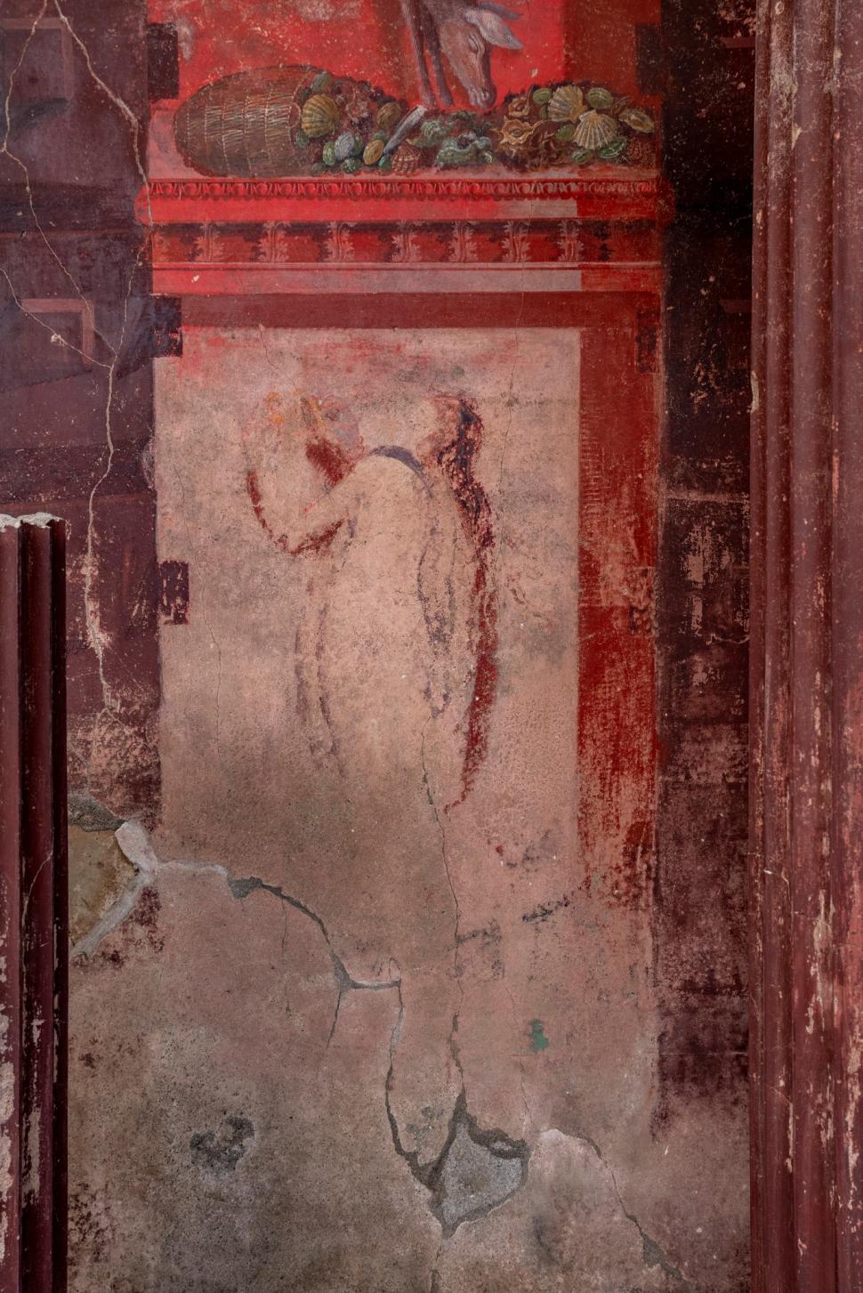Descoperire arheologică „istorică” la Pompeii: O frescă antică enormă arată cum o femeie „se eliberează de ordinele masculine” 954661
