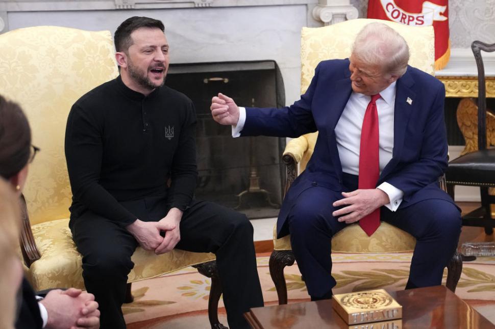 Cearta dintre Zelenski și Trump, în imagini. Jurnaliștii și diplomații prezenți în Biroul Oval au fost șocați 955119