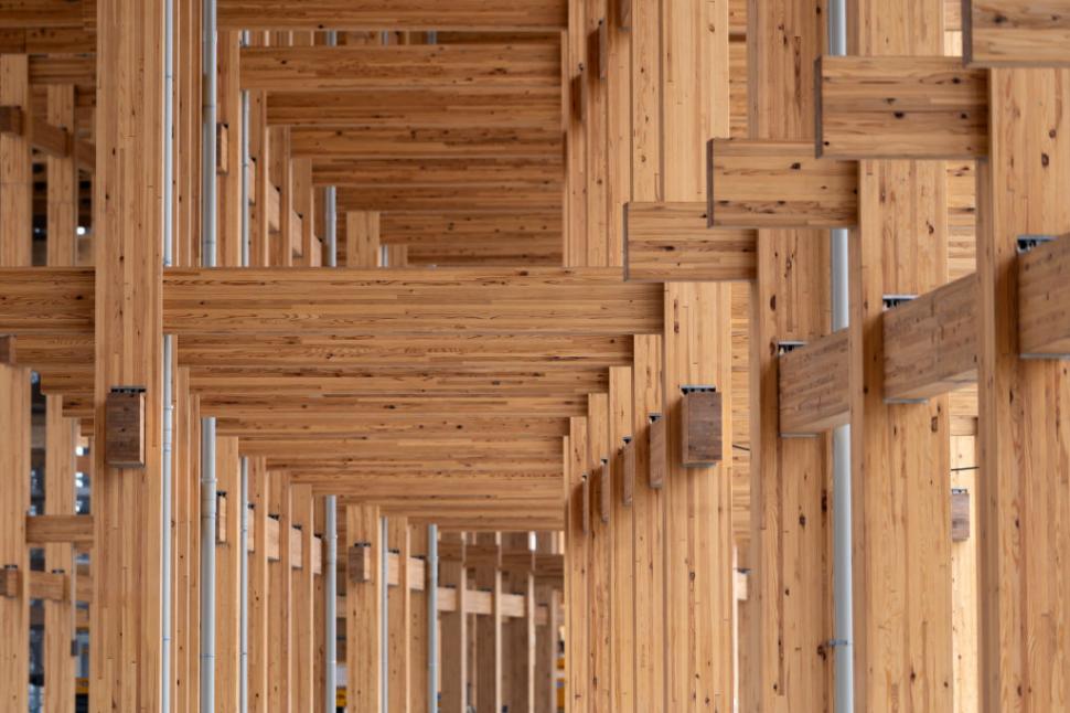 Record mondial: Un acoperiș uriaș a fost desemnat cea mai mare structură din lemn din lume. Unde este și cum arată „Grand Ring” 956073