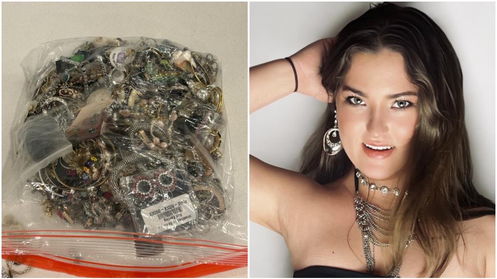 O studentă a cumpărat cu câțiva dolari o pungă de bijuterii de pe Facebook. A avut o surpriză uriașă când a văzut ce era în interior 956326