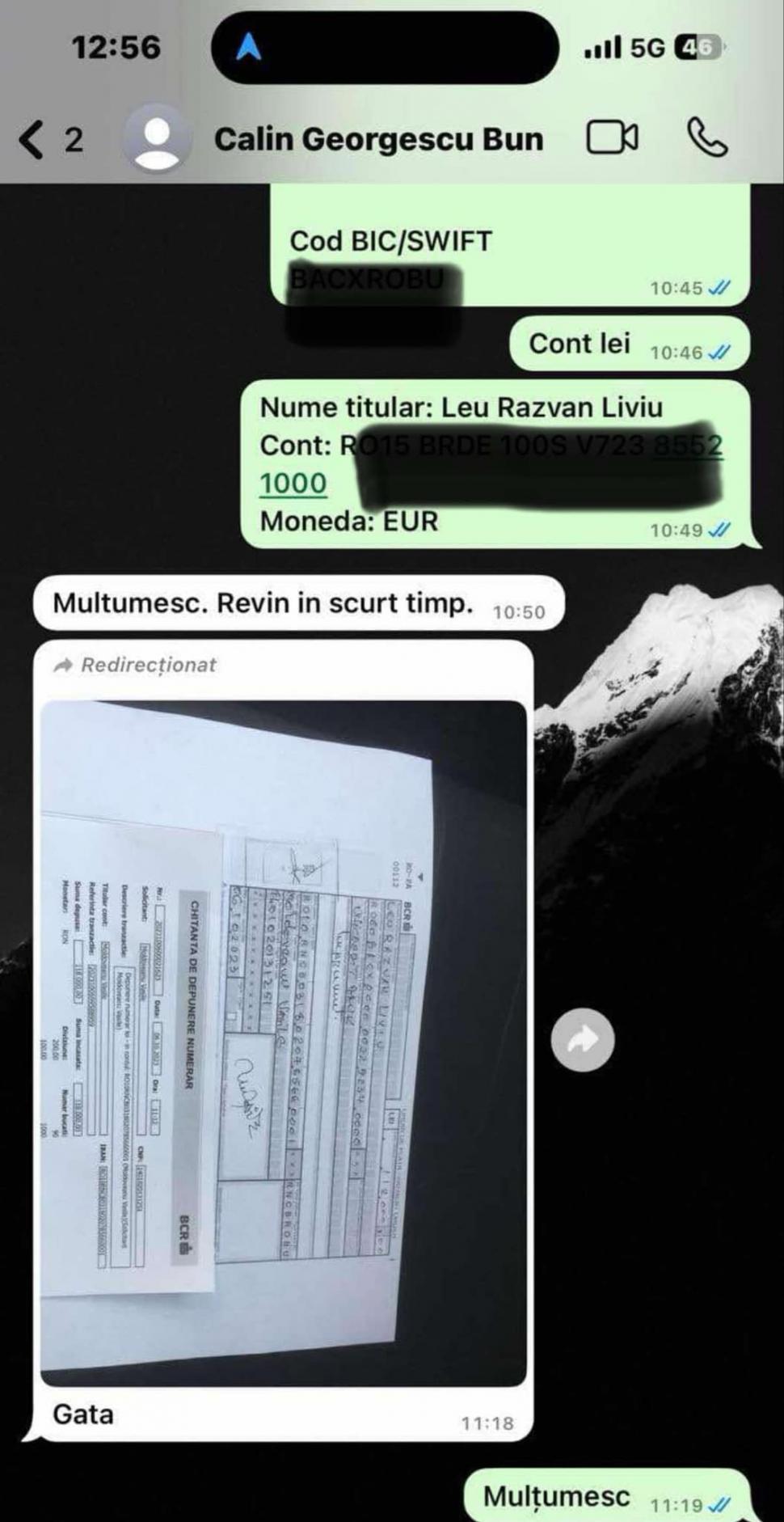Dosar pe masa DIICOT. Călin Georgescu, acuzat că a emis ordine de plată false de 1,1 milioane de euro 956558