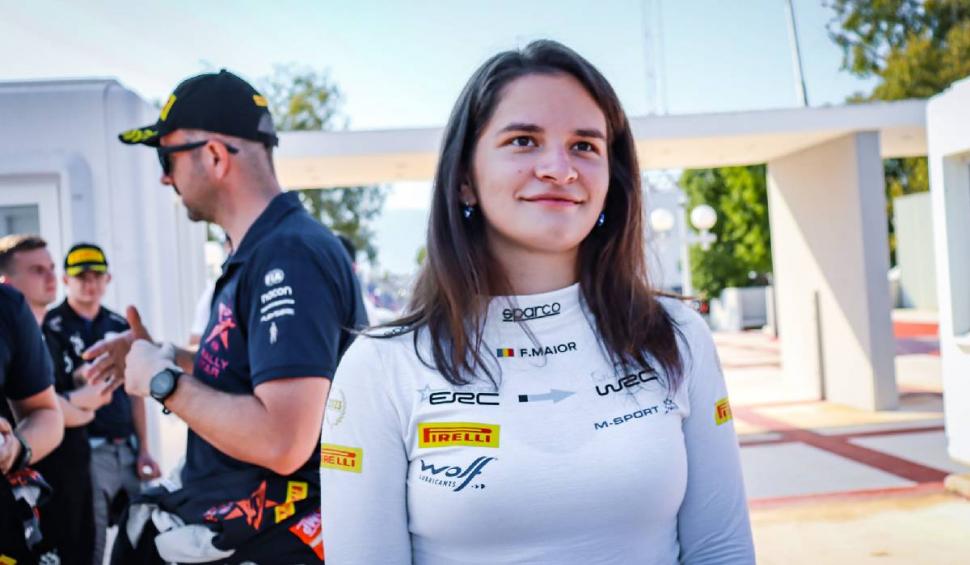 Francesca Maior este cel mai tânăr copilot de raliuri: „Am făcut chetă pentru a fi campioni europeni” 956724