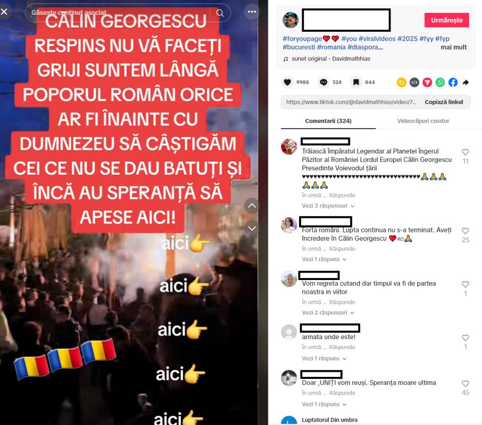 Lacrimi și jale între fanii lui Călin Georgescu după decizia CCR. Oana Zăvoranu a plâns live pe TikTok, pe bani 957501