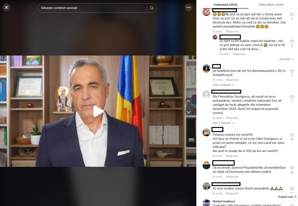 Lacrimi și jale între fanii lui Călin Georgescu după decizia CCR. Oana Zăvoranu a plâns live pe TikTok, pe bani 957508