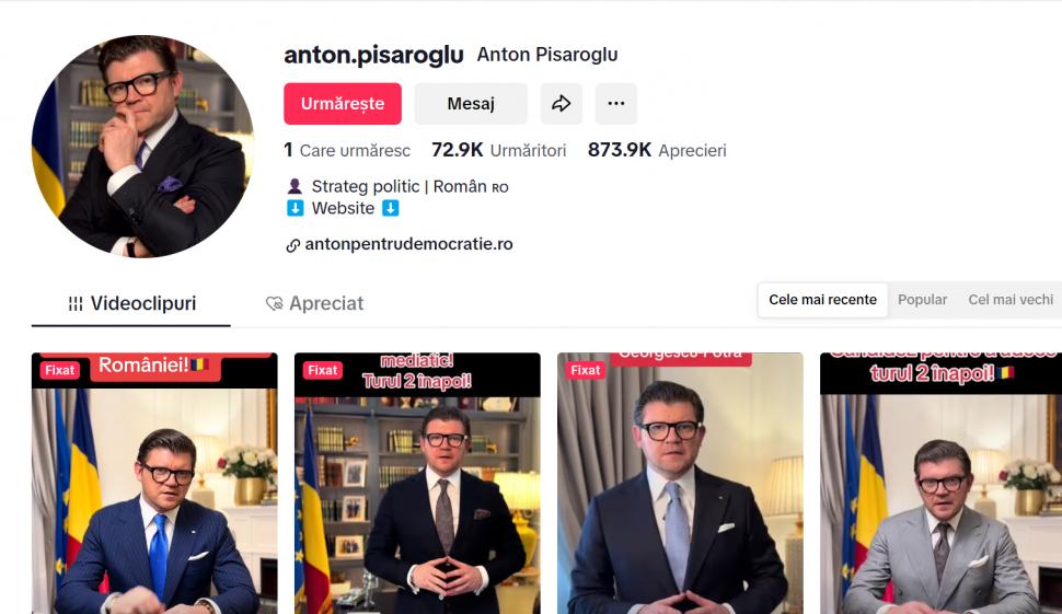 Boții lui Pisaroglu, împărțiți între „Doamne ajută”, Călin Georgescu și George Simion 957672