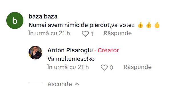Boții lui Pisaroglu, împărțiți între „Doamne ajută”, Călin Georgescu și George Simion 957675