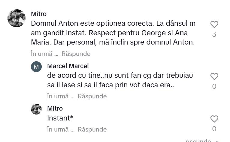 Boții lui Pisaroglu, împărțiți între „Doamne ajută”, Călin Georgescu și George Simion 957689
