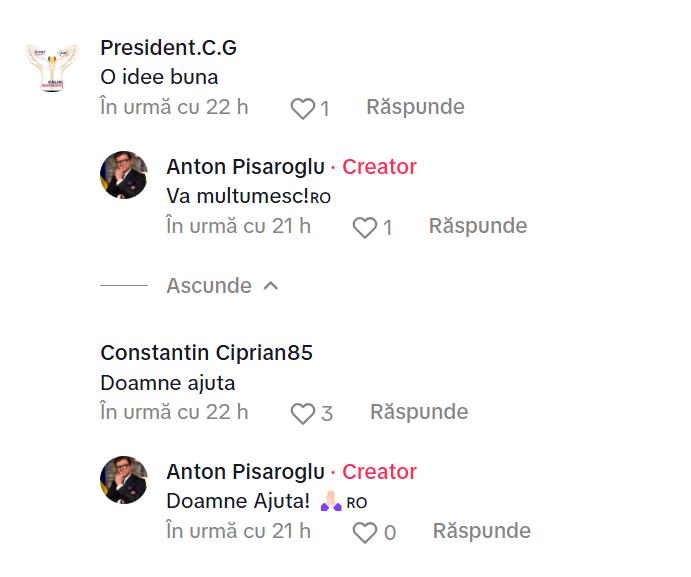 Boții lui Pisaroglu, împărțiți între „Doamne ajută”, Călin Georgescu și George Simion 957691