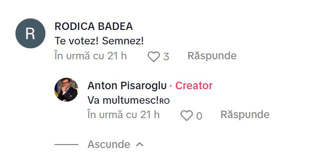 Boții lui Pisaroglu, împărțiți între „Doamne ajută”, Călin Georgescu și George Simion 957696