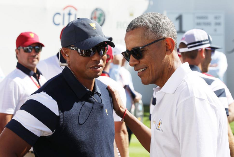 Michelle şi Barack Obama sunt în discuţii pentru producţia unui film despre viaţa lui Tiger Woods 957614