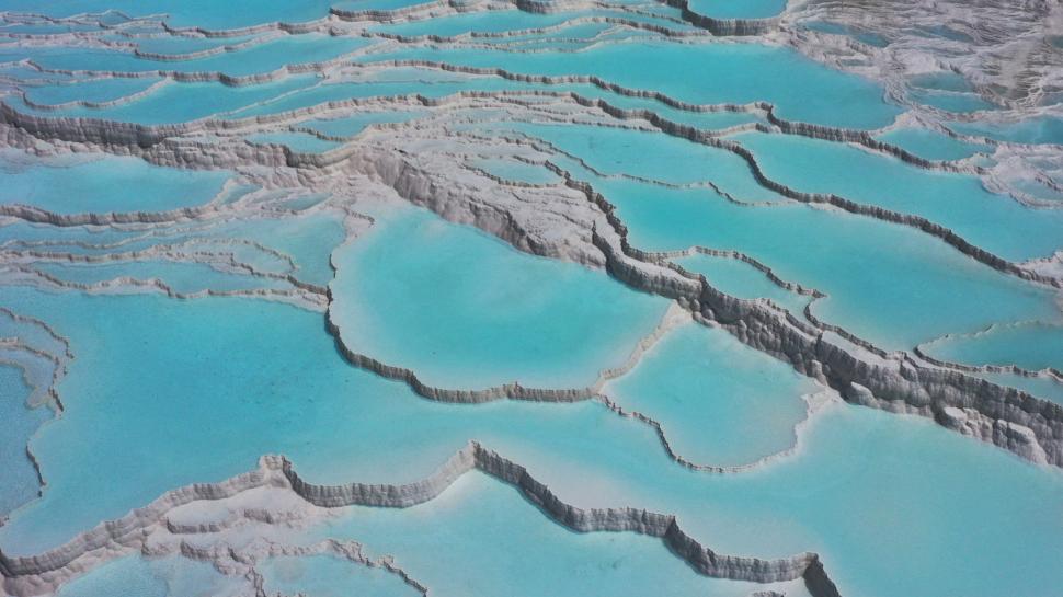 Imagini uluitoare cu „Castelul de bumbac” format din cele mai fotogenice piscine termale. Mulți români ajung în zonă dar nu știu de ele 957914