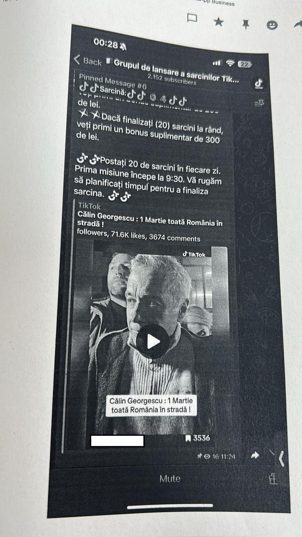 Țeapa ”Călin Georgescu”. Un bărbat a primit 1000 de lei pentru like-uri și apoi a fost furat de 8000 de lei. A depus plângere la DIICOT 958369