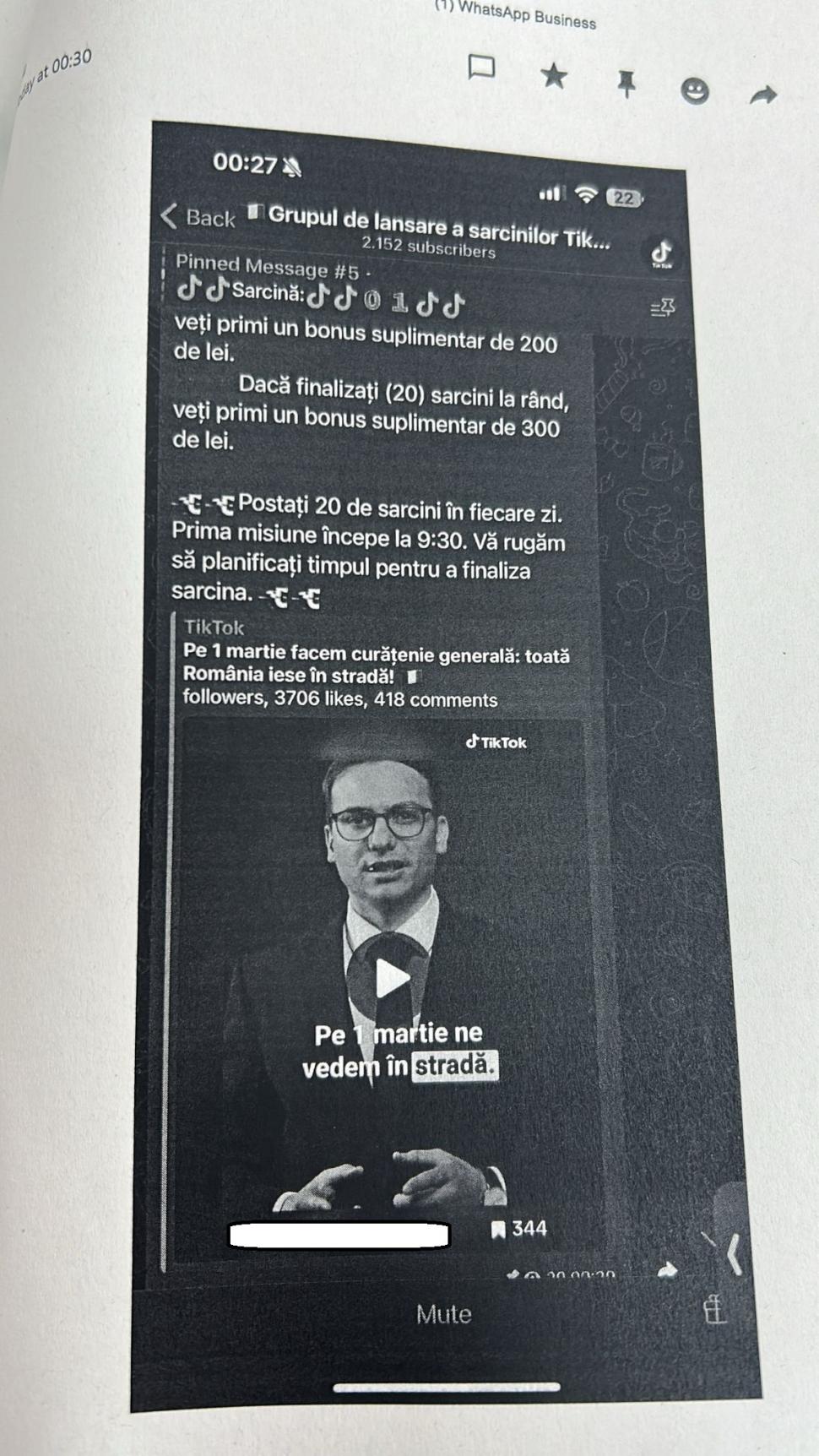 Țeapa ”Călin Georgescu”. Un bărbat a primit 1000 de lei pentru like-uri și apoi a fost furat de 8000 de lei. A depus plângere la DIICOT 958370