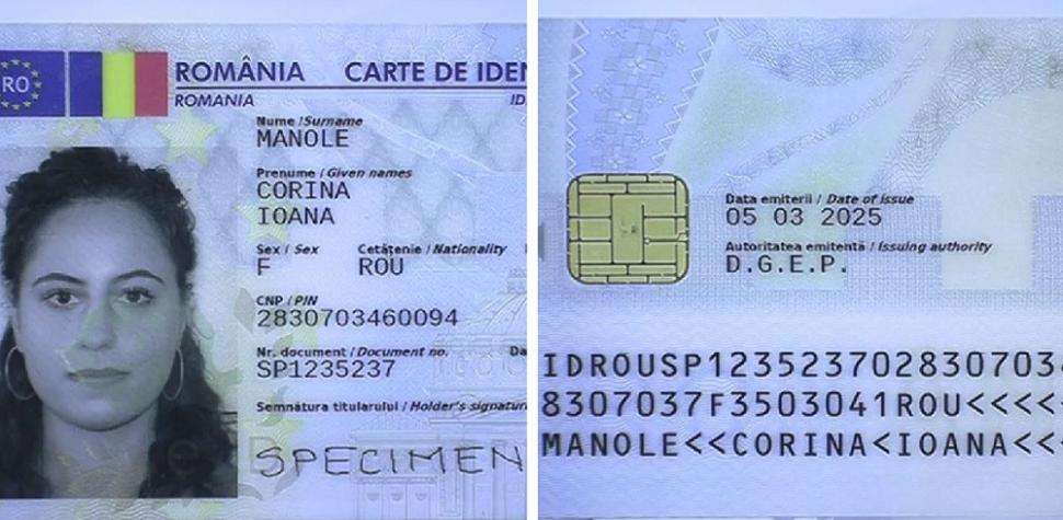 Primele buletine electronice au fost emise la Cluj. Care sunt informaţiile stocate pe cip 959358