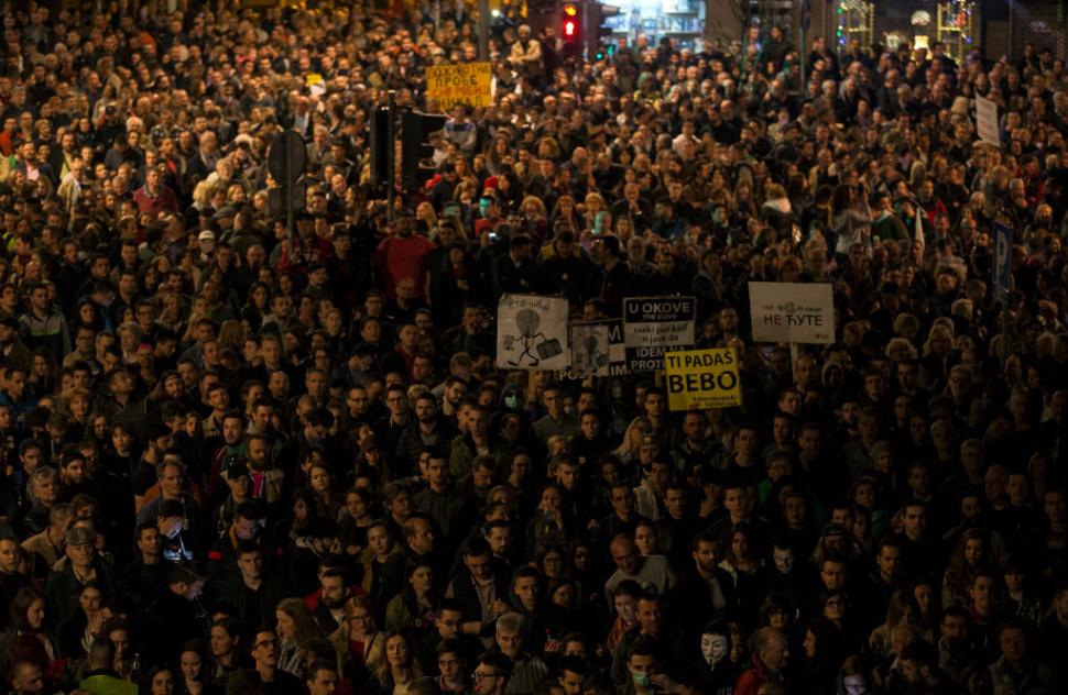Țările din Balcani stau pe un butoi cu pulbere. Proteste de amploare, din cauza corupției: „Toți sunt la fel” 960110