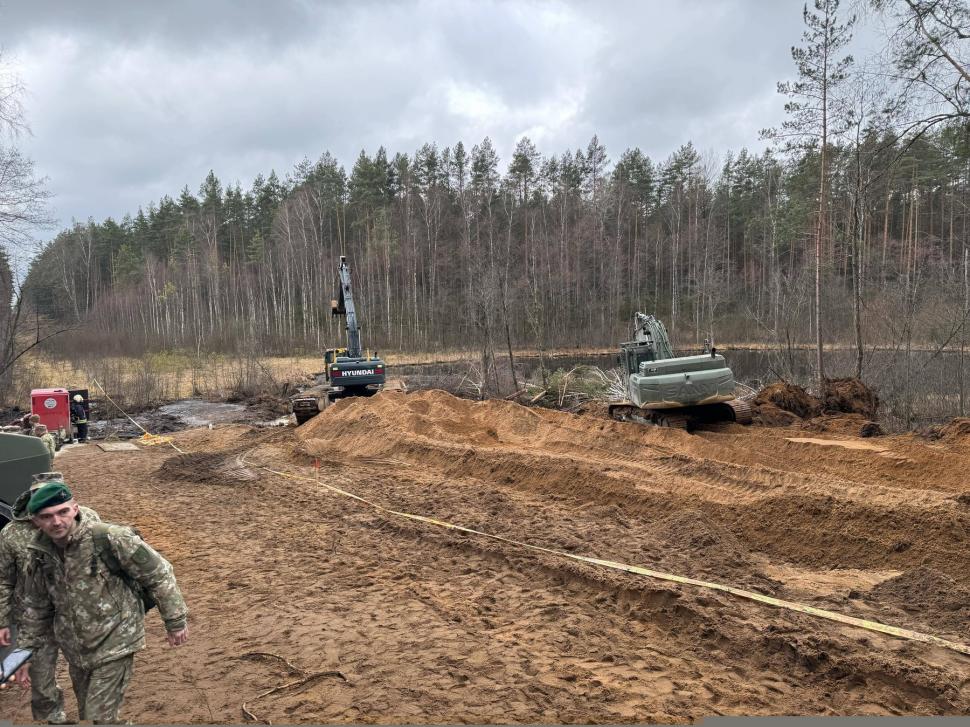 Imagini cu locul în care au dispărut, misterios, soldații americani care participau la exercițiile NATO din Lituania 960716