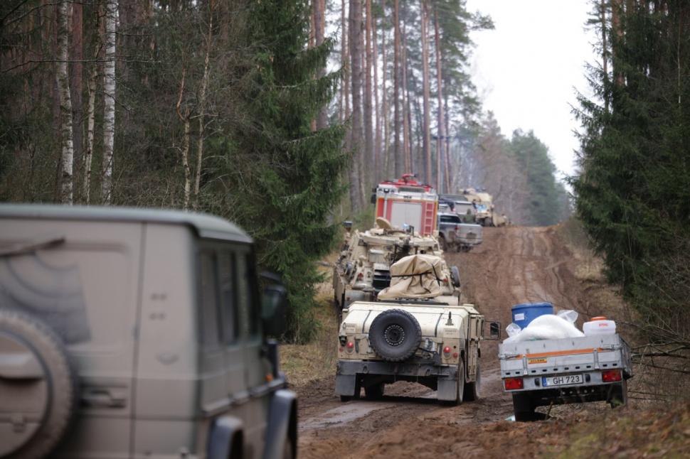 Imagini cu locul în care au dispărut, misterios, soldații americani care participau la exercițiile NATO din Lituania 960721