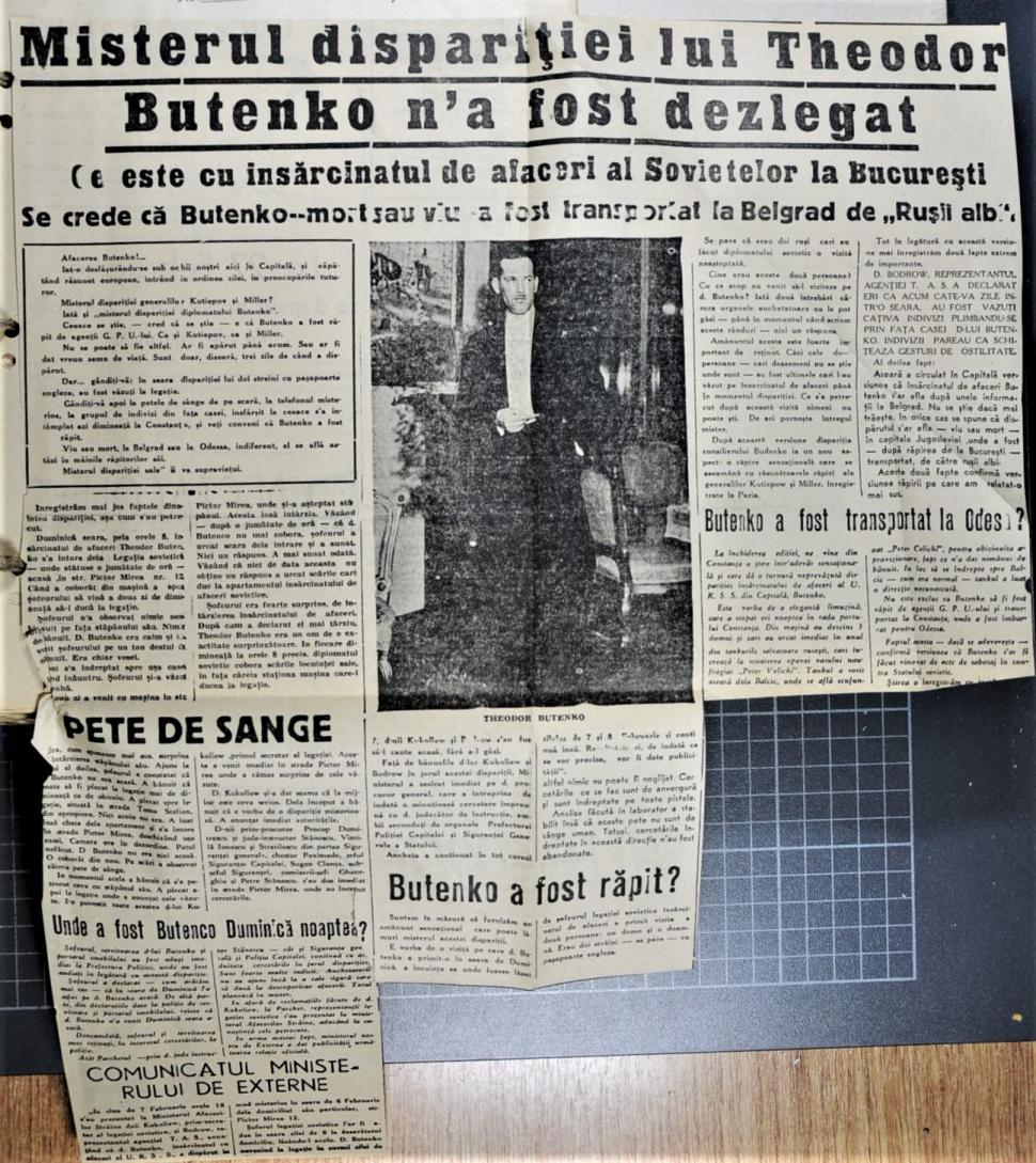 SRI a desecretizat documente din „Afacerea Butenko”: „Tratarea eronată a situaţiei ar fi putut conduce la un nou Sarajevo” 960648