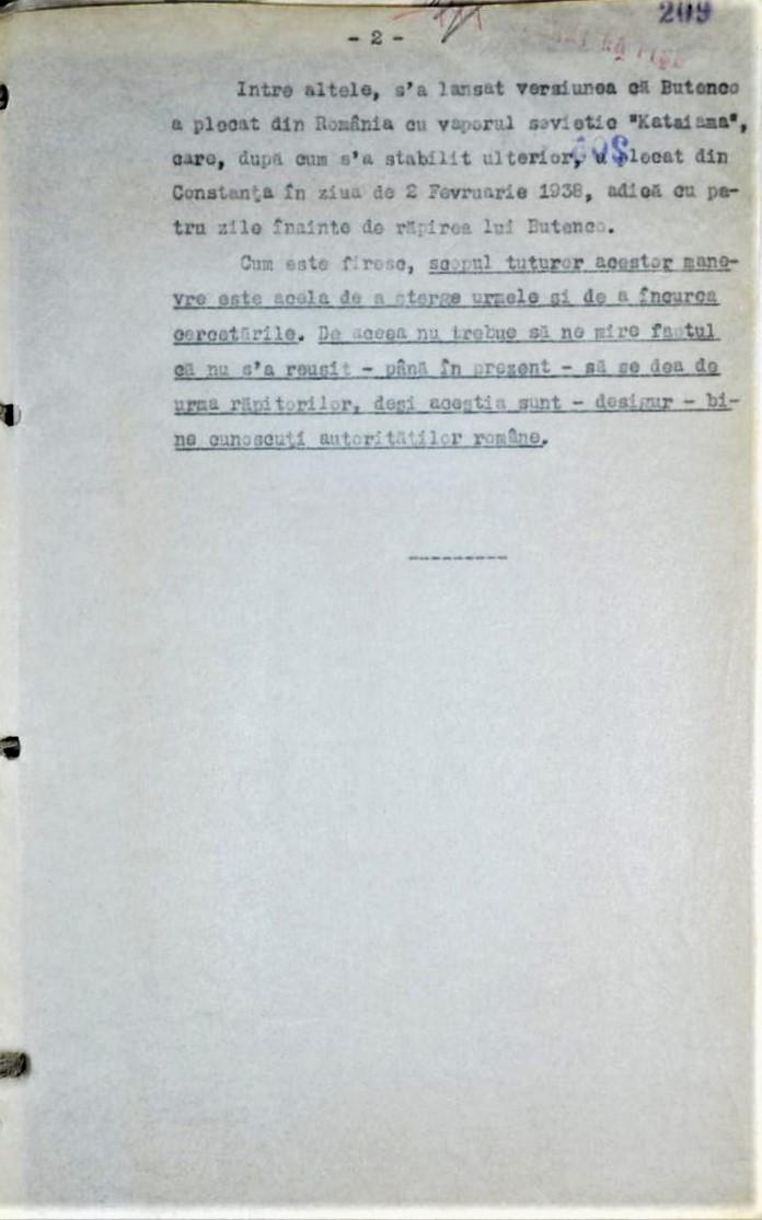 SRI a desecretizat documente din „Afacerea Butenko”: „Tratarea eronată a situaţiei ar fi putut conduce la un nou Sarajevo” 960650