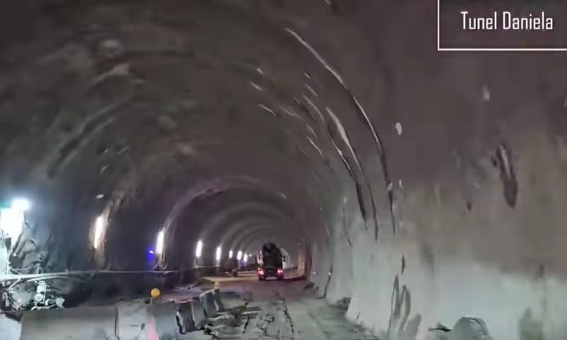 Imagini spectaculoase cu primul tunel de pe Autostrada Sibiu-Pitești. CNAIR: Circulația pe secțiunea 4 ar putea fi deschisă din 2026 960982