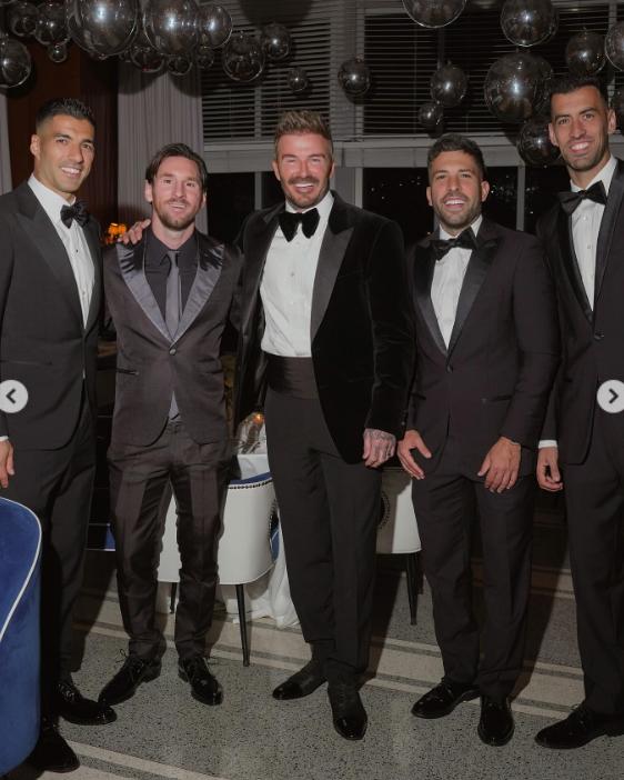 David Beckham şi-a sărbătorit în avans împlinirea a 50 de ani. Imagini de la petrecerea care a avut loc la Miami 961796