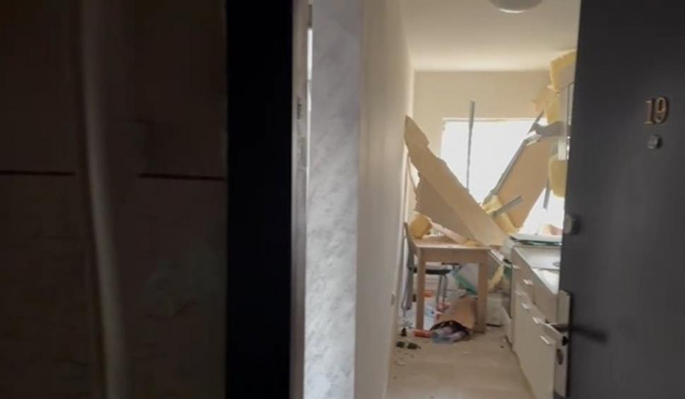 Explozie puternică într-un bloc din Ploiești. Opt persoane au fost evacuate, trei au suferit atacuri de panică 962133