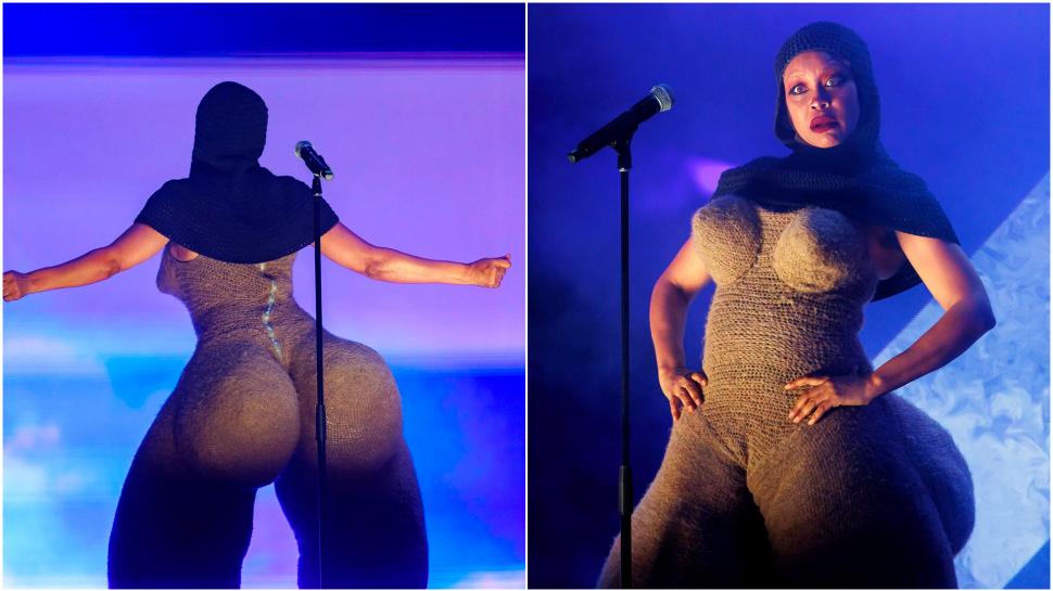 Cântăreața Erykah Badu a șocat cu costumul ei la premiile Billboard. Ținuța are, însă, un mesaj ascuns  962495