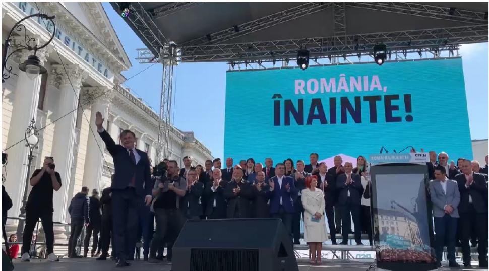 Primul miting din campania electorală, organizat de coaliție la Craiova. Crin Antonescu: Cel mai mare dușman e dezbinarea 962906