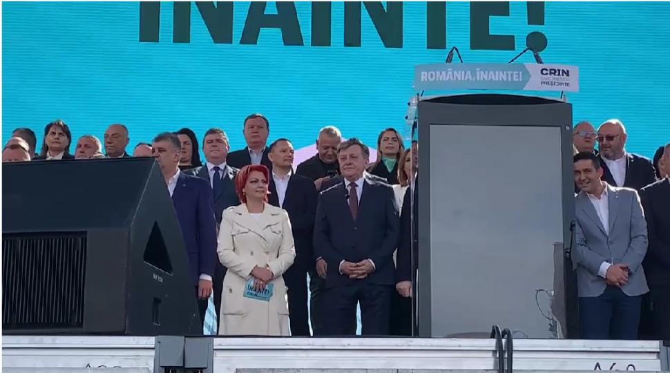 Primul miting din campania electorală, organizat de coaliție la Craiova. Crin Antonescu: Cel mai mare dușman e dezbinarea 962907
