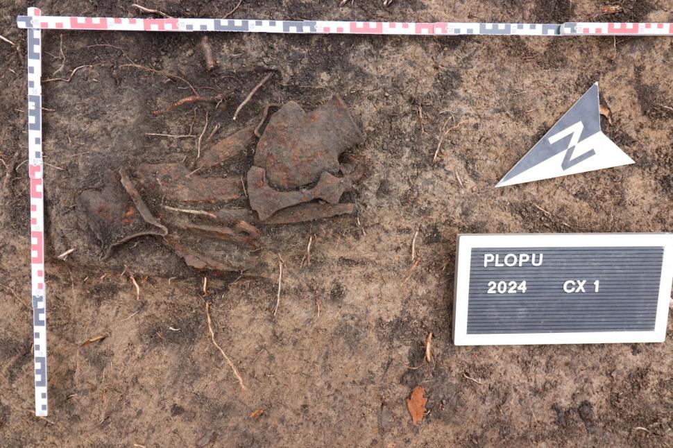 Un profesor a găsit arme şi unelte agricole de fier din perioada medievală într-o pădure din Prahova 963651