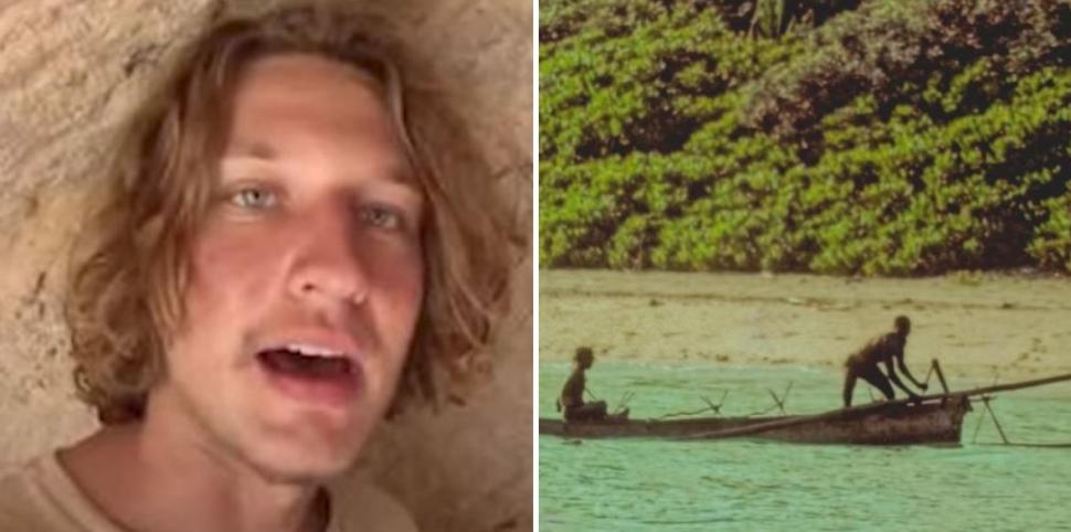 Ce s-a întâmplat cu tânărul care a mers pe insula interzisă cu o nucă de cocos şi o doză de Cola. Acolo trăieşte un trib izolat 965553