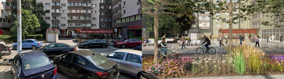 O arteră importantă din București va fi transformată într-o promenadă modernă. Cum va arăta bulevardul și ce se întâmplă cu parcările 965609
